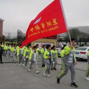 缅怀先烈 继承传统 圆梦中华 ——巢湖市新华学校开展清明节祭扫活动